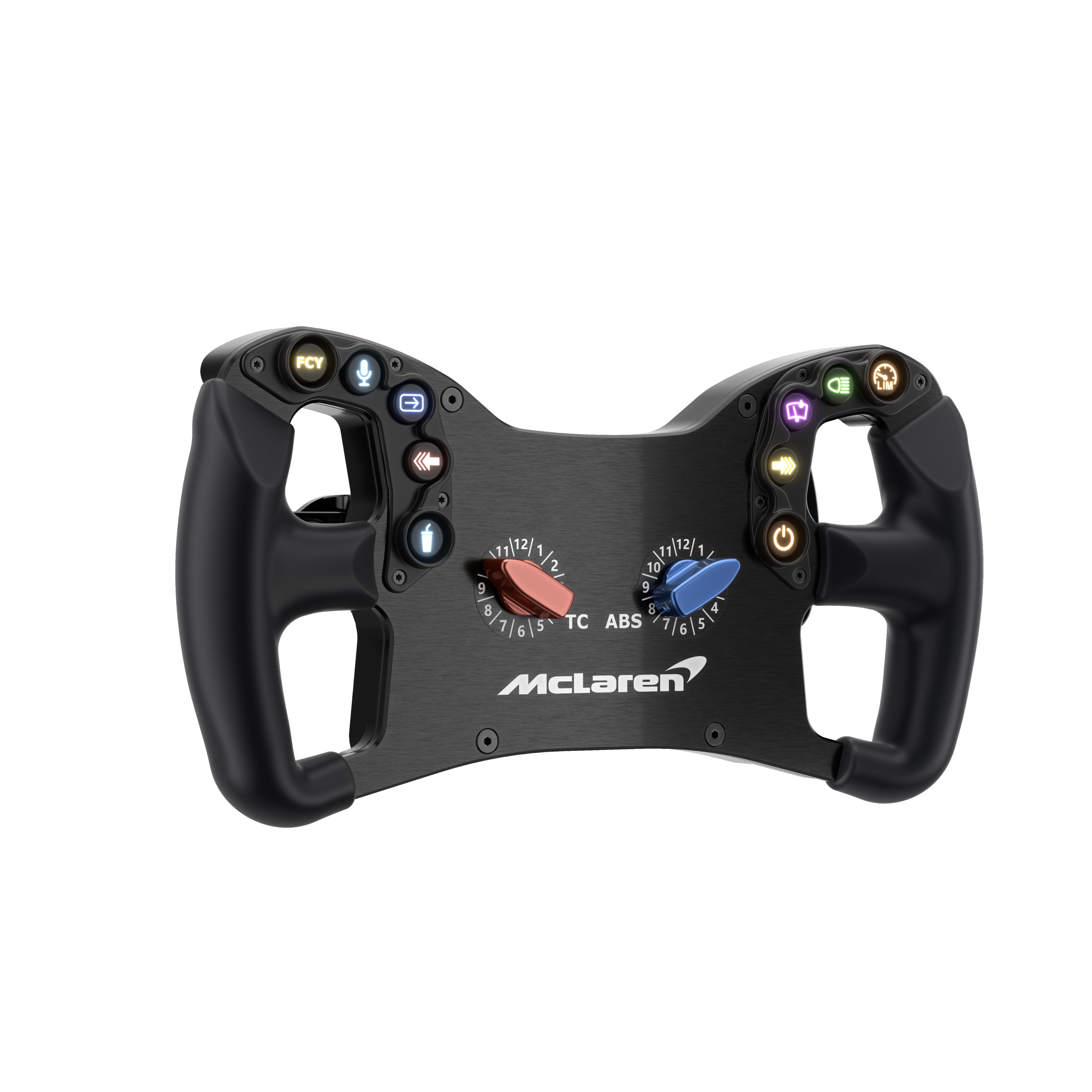 Ascher Racing McLaren Artura GT4 USB sim racing steering wheel — licensed GT4 replica