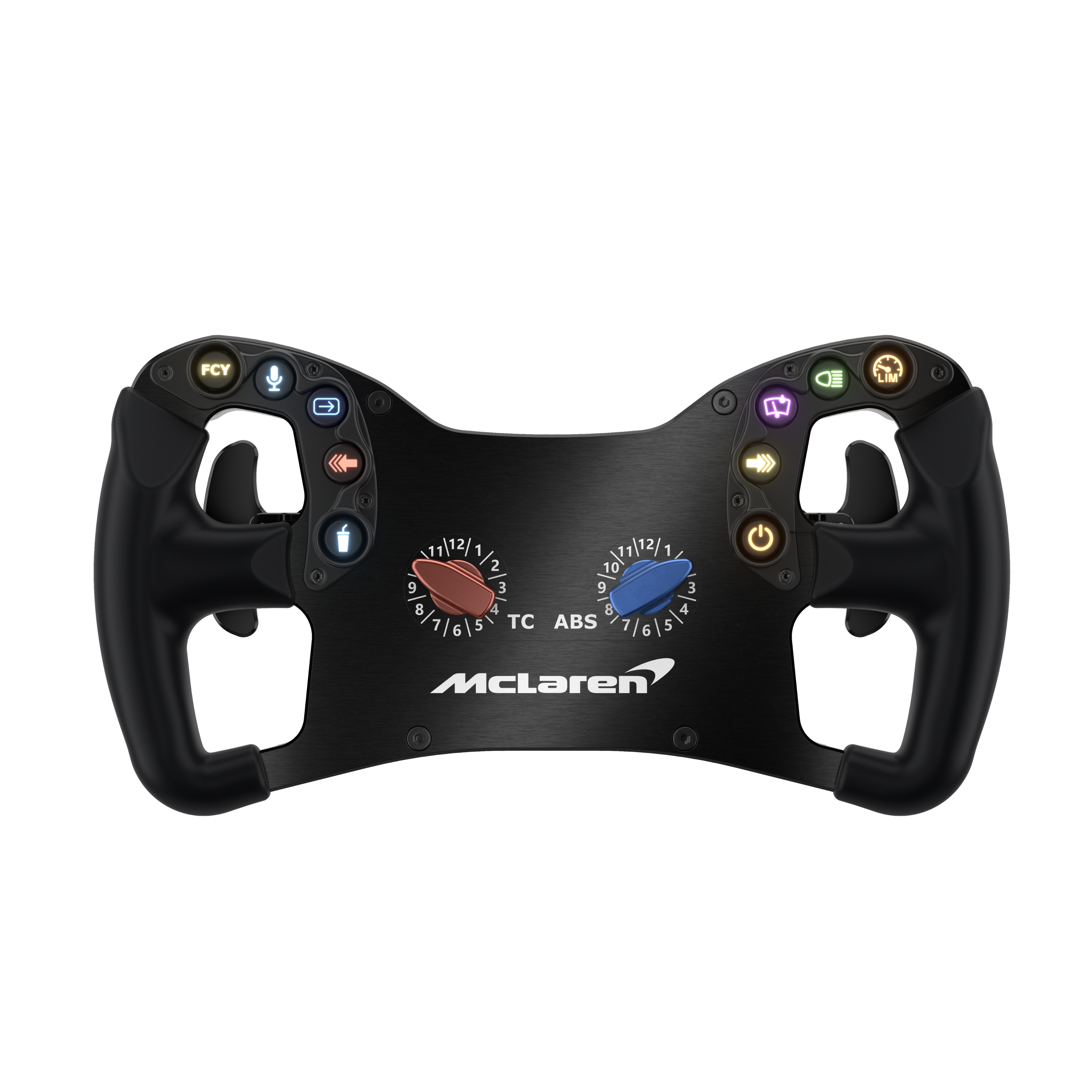 Ascher Racing McLaren Artura GT4 USB sim racing steering wheel — licensed GT4 replica