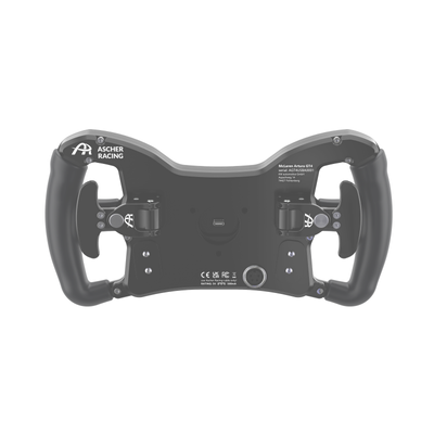 Ascher Racing McLaren Artura GT4 USB sim racing steering wheel — licensed GT4 replica