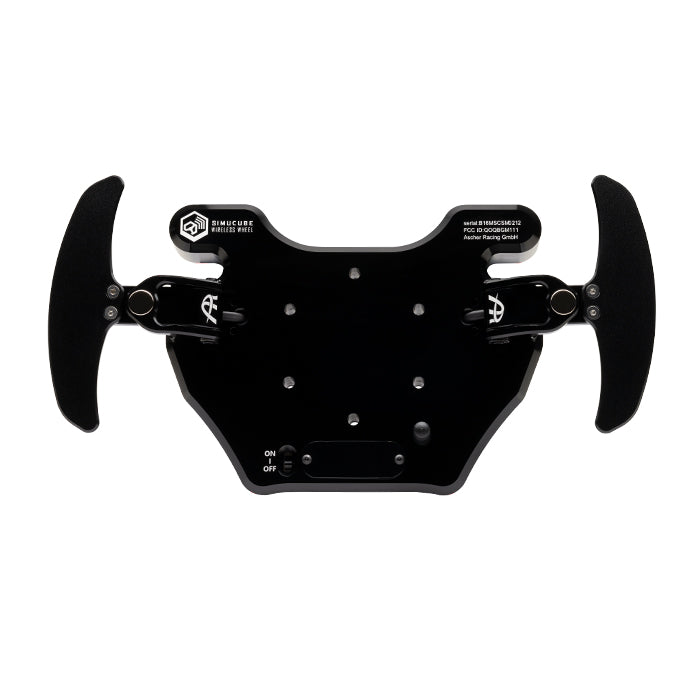 Ascher Racing B24M-SC sim racing wheel hub — medium 24-button SimuCube compatible hub