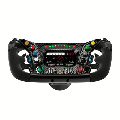 MOZA Essenza SCV12 sim racing steering wheel — carbon fiber ultra-lightweight design