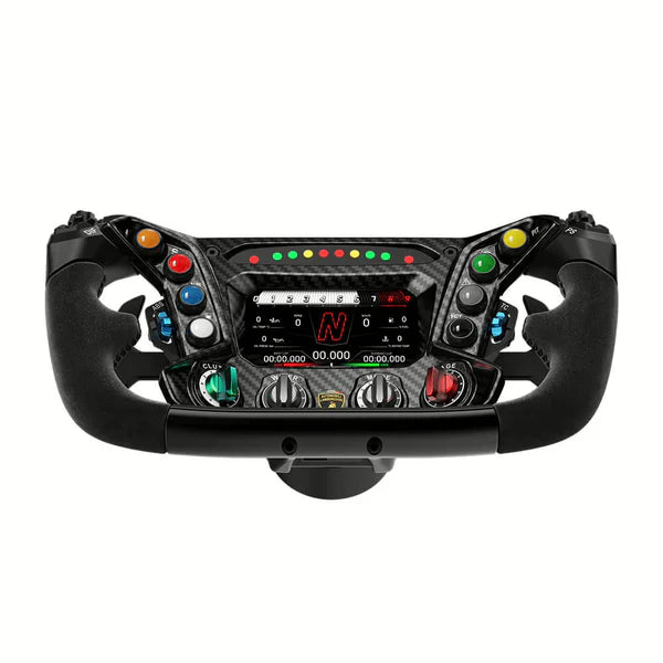 MOZA Essenza SCV12 sim racing steering wheel — carbon fiber ultra-lightweight design