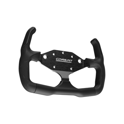 Conspit CX295 open top sim racing wheel rim — 295mm F1-inspired open-face design