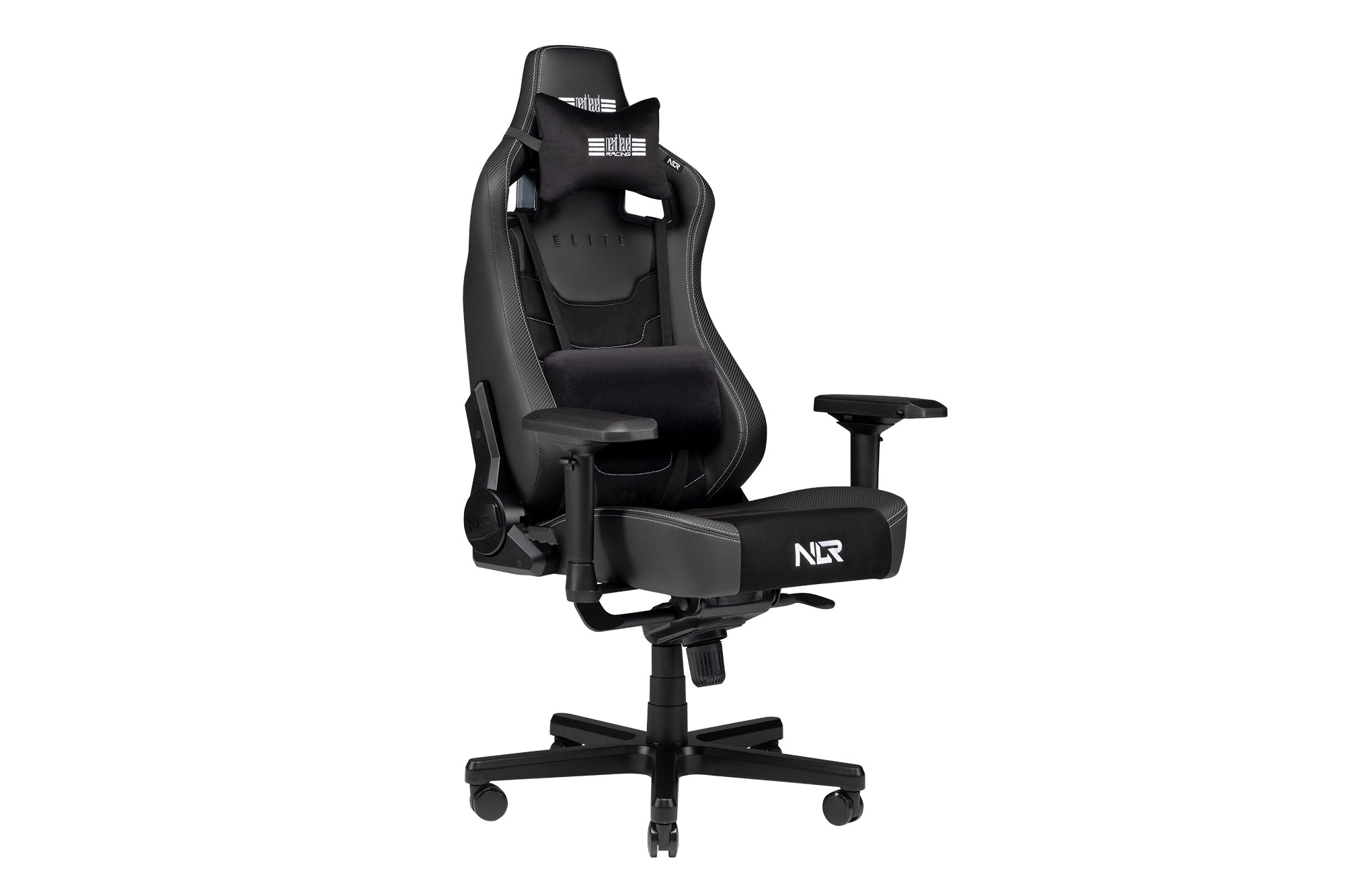 Next Level Racing Elite gaming chair — leather and suede edition premium racing chair