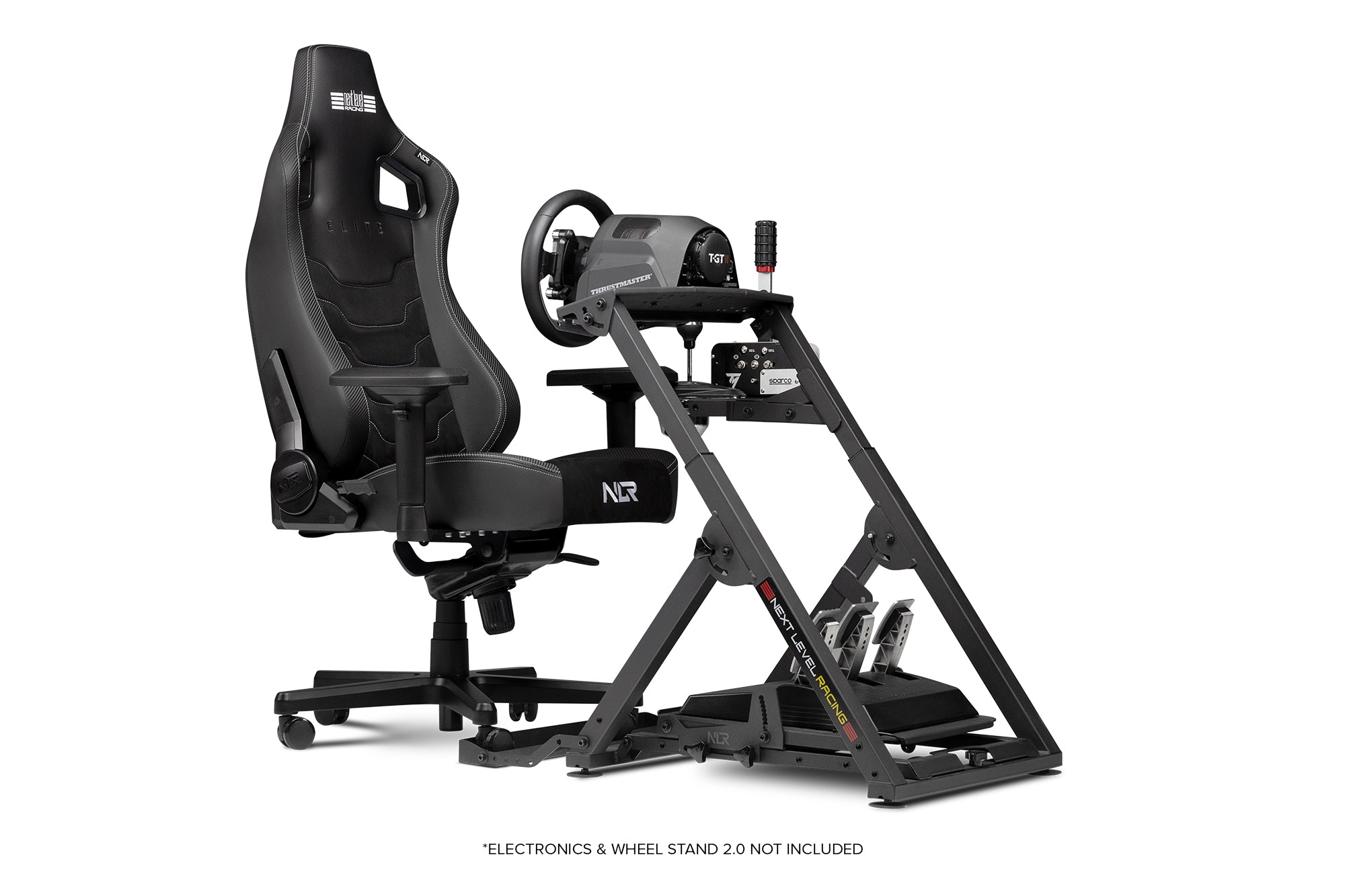 Next Level Racing Elite gaming chair — leather and suede edition premium racing chair