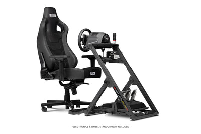 Next Level Racing Elite gaming chair — leather and suede edition premium racing chair