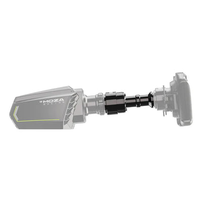 MOZA 15cm base extension rod for sim racing wheelbase steering column adjustment