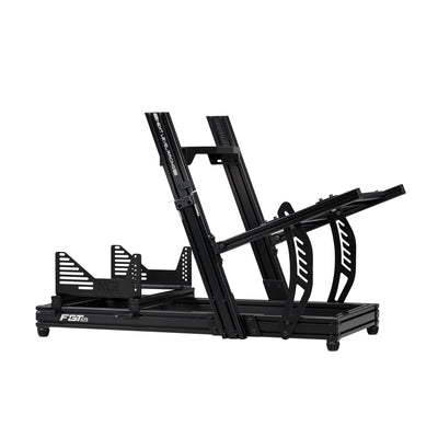 Next Level Racing F-GT Elite Lite wheel plate edition sim racing cockpit in black