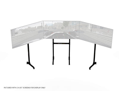 Next Level Racing free standing triple monitor stand for sim racing