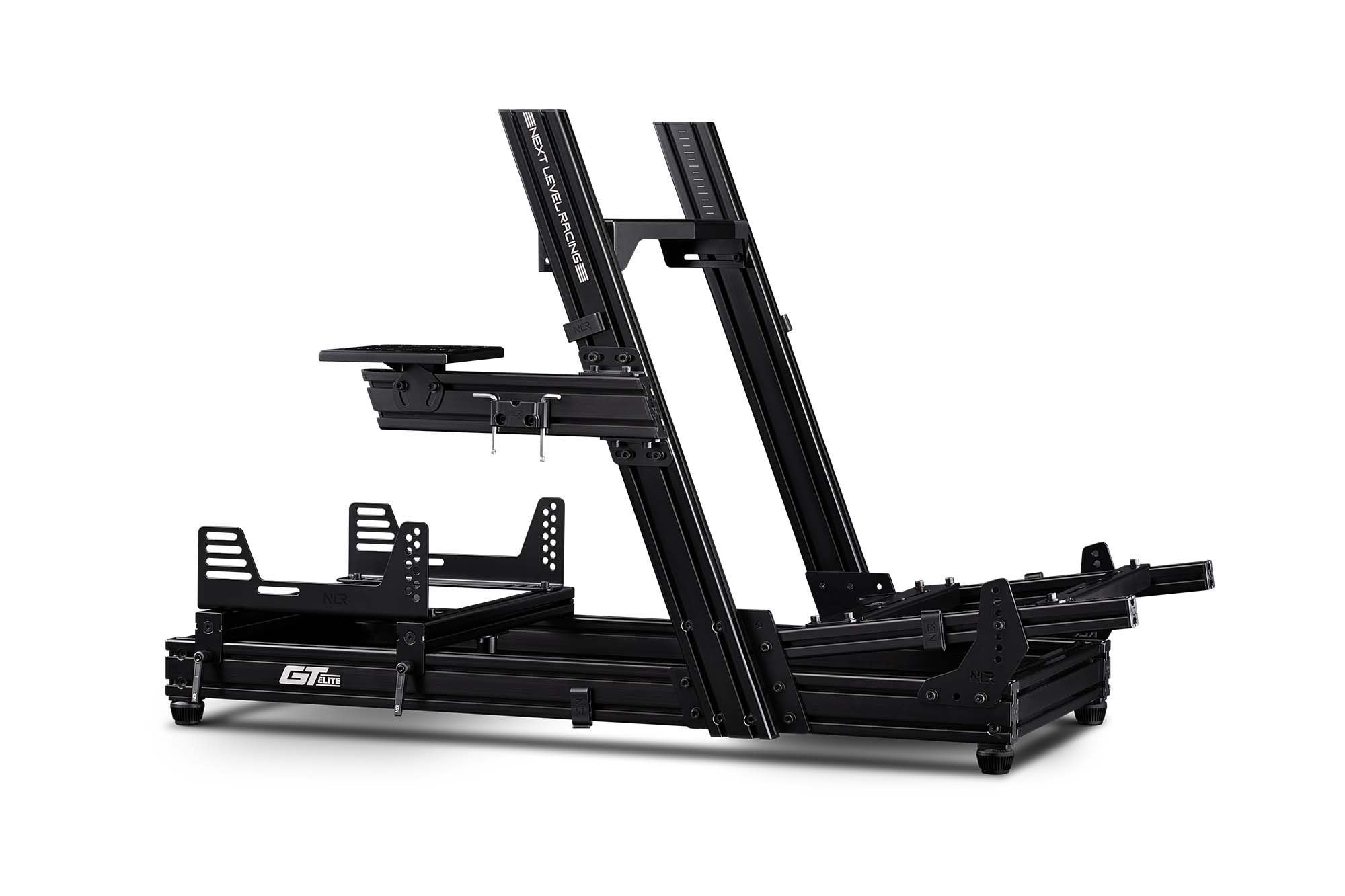 Next Level Racing GT Elite sim racing cockpit — wheel plate edition