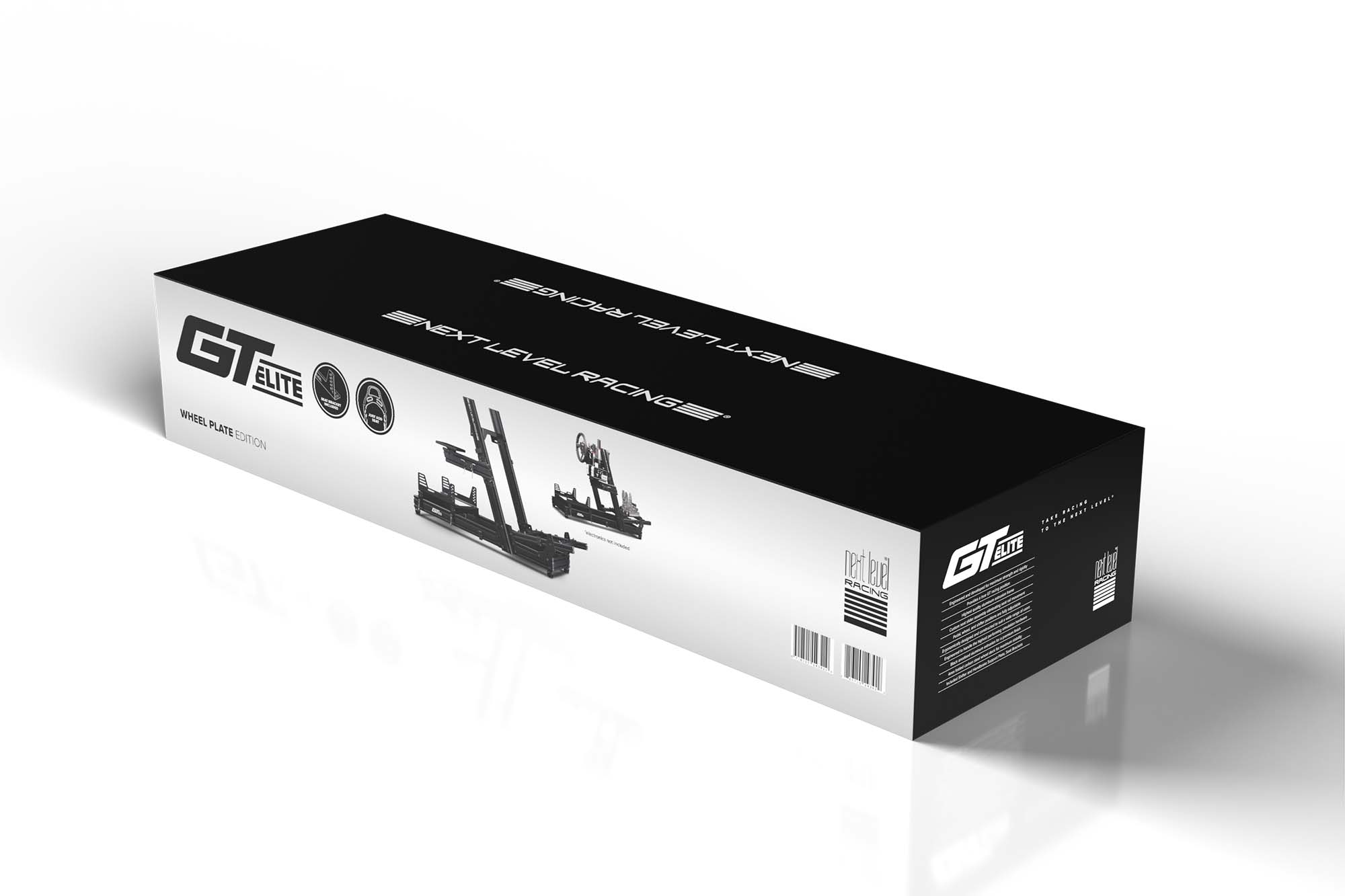 Next Level Racing GT Elite sim racing cockpit — wheel plate edition