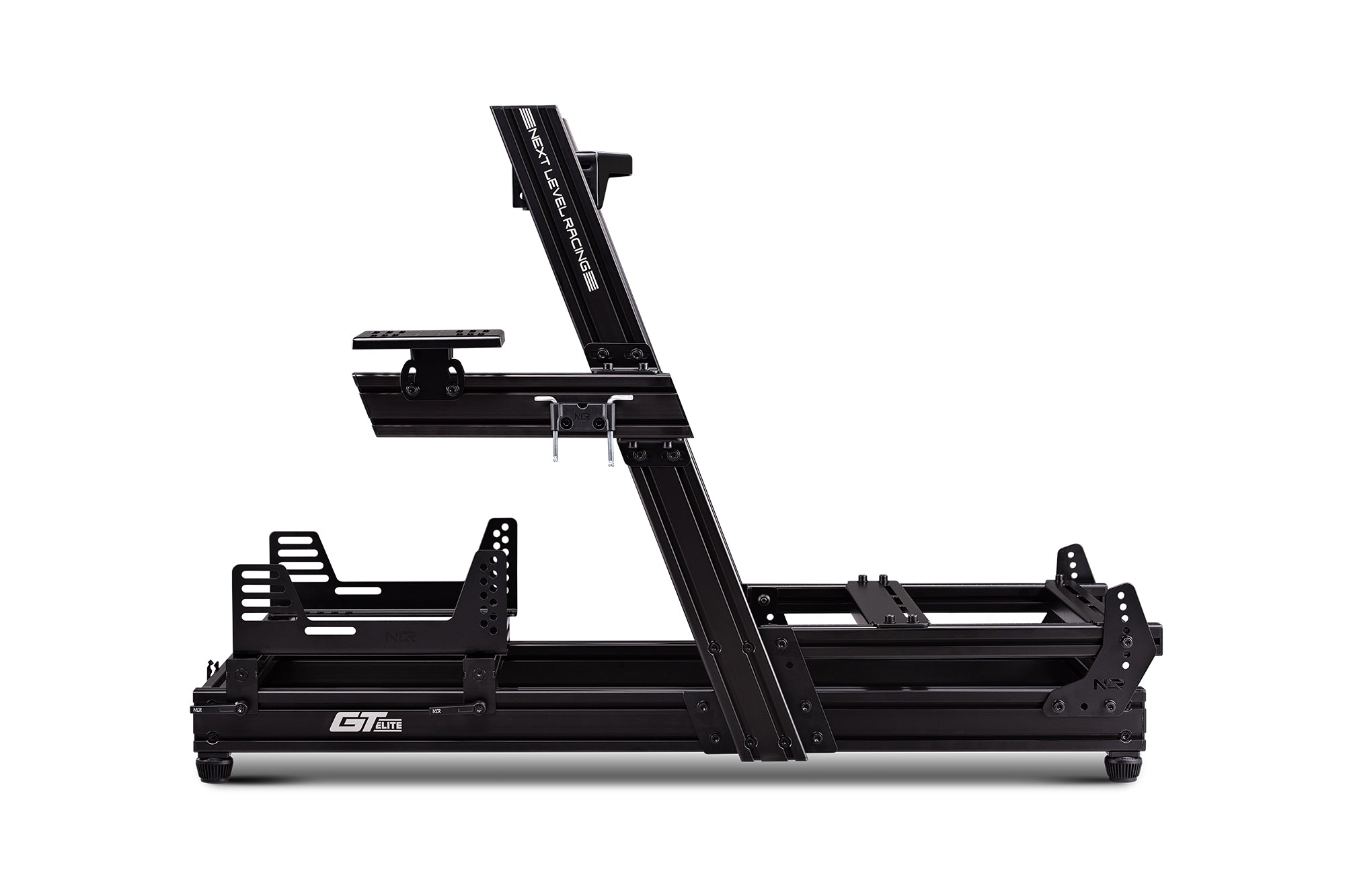 Next Level Racing GT Elite sim racing cockpit — wheel plate edition