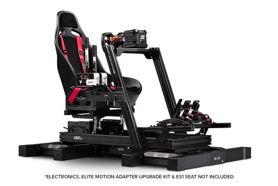 Next Level Racing GT Elite sim racing cockpit — wheel plate edition