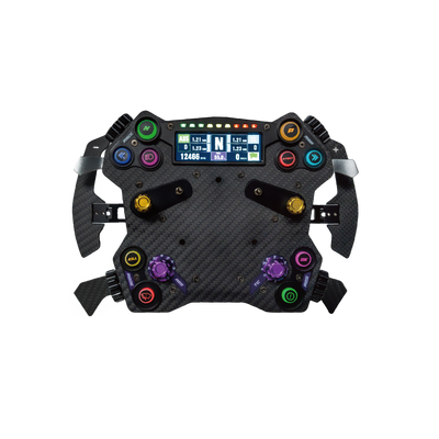 Conspit H.AO open wheel hub for sim racing — rim to CDR quick release connector