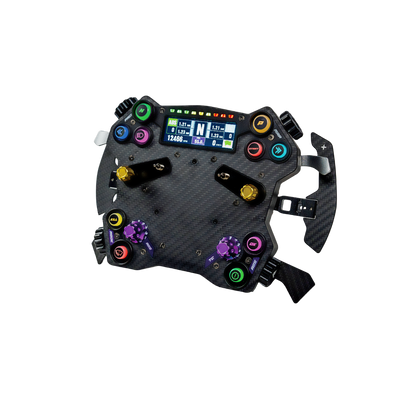 Conspit H.AO open wheel hub for sim racing — rim to CDR quick release connector