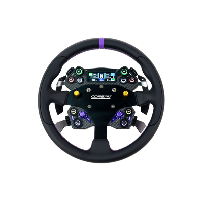 Conspit H.AO open wheel hub for sim racing — rim to CDR quick release connector