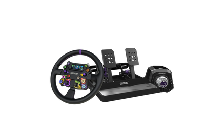 Conspit APEX direct-drive sim racing starter bundle — wheelbase, wheel and accessories