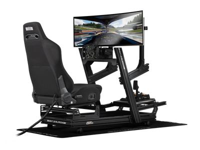 Next Level Racing ERS3 haptic feedback sim racing seat — immersive tactile simulation