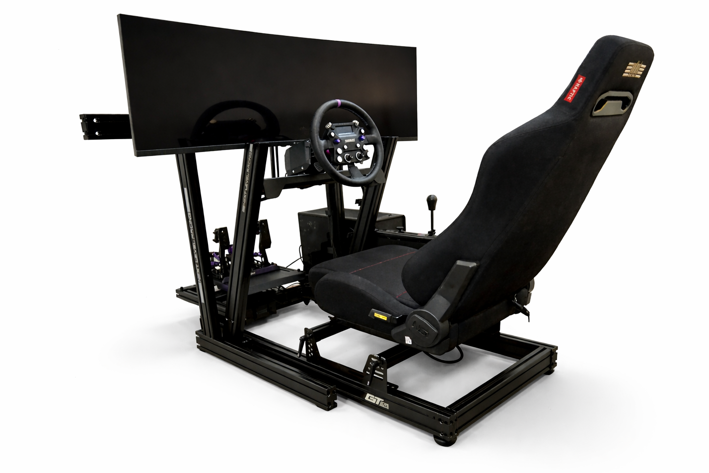 Full Push Apex Series turnkey sim racing rig — complete direct-drive setup ready to race