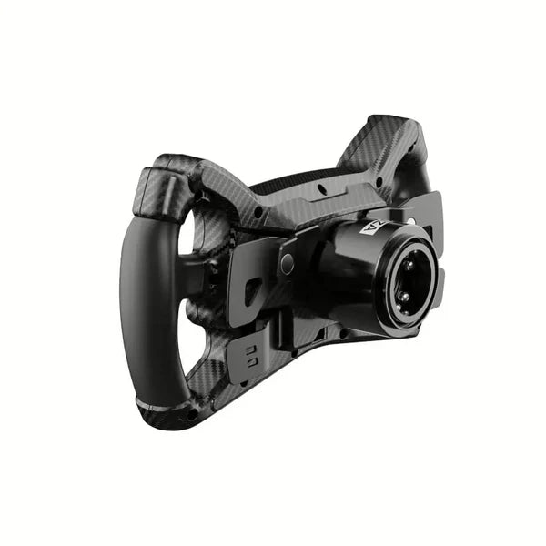 MOZA KS sim racing steering wheel — classic GT round wheel design