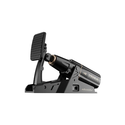 MOZA mBooster active brake pedal for sim racing — progressive resistance pedal