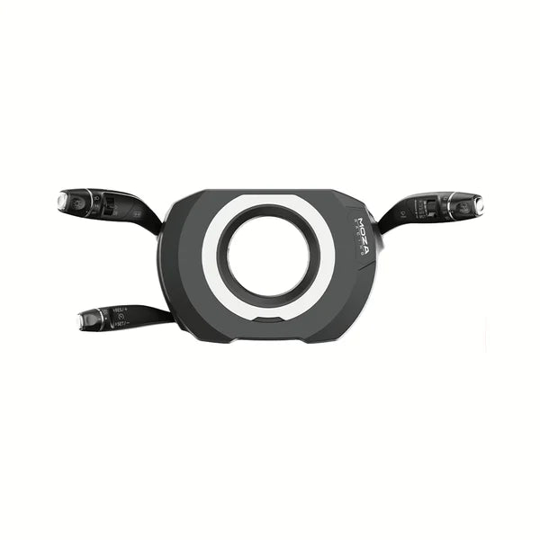 MOZA Multi-Function Stalks sim racing accessory — turn signals wipers and horn controls