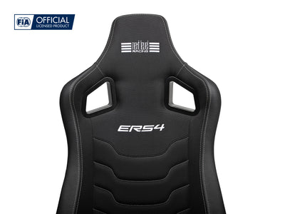 Next Level Racing ERS4 Elite reclining sim racing seat — fabric and SimAero mesh edition