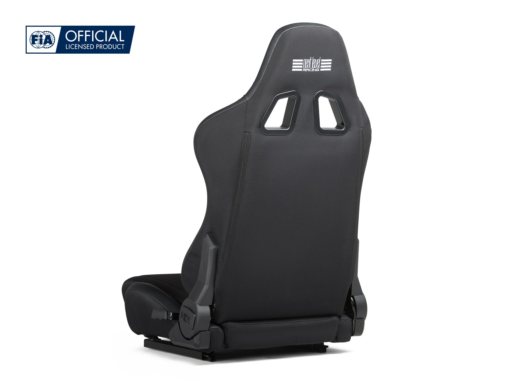 Next Level Racing ERS5 Elite reclining sim racing seat — fabric and SimAero mesh edition