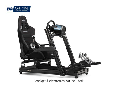 Next Level Racing ERS5 Elite reclining sim racing seat — fabric and SimAero mesh edition