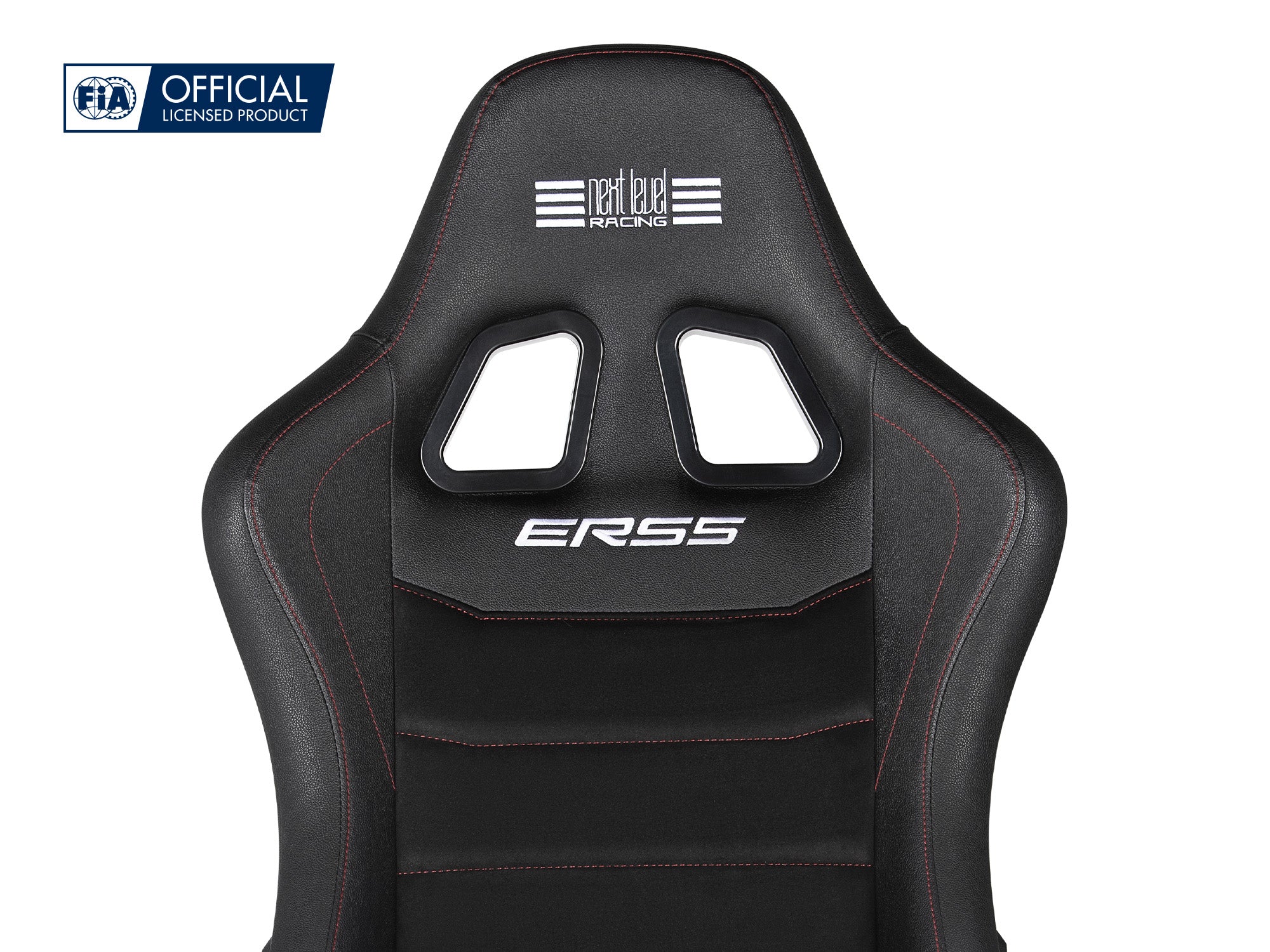 Next Level Racing ERS5 Elite reclining sim racing seat — PU leather and suede edition