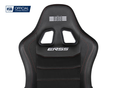 Next Level Racing ERS5 Elite reclining sim racing seat — PU leather and suede edition