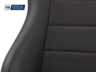 Next Level Racing ERS5 Elite reclining sim racing seat — PU leather and suede edition