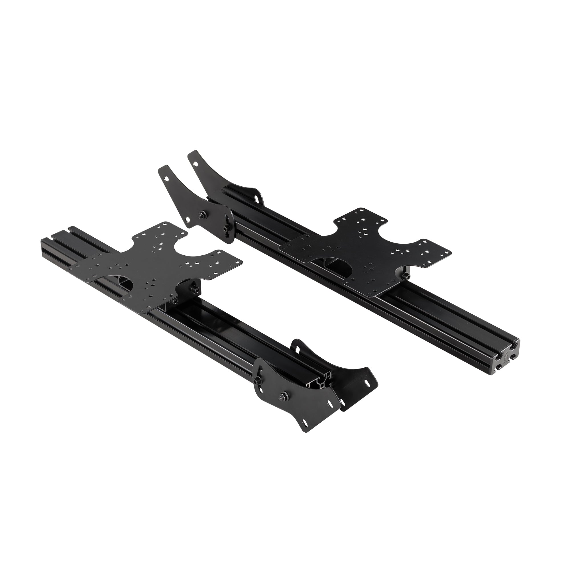 Next Level Racing Elite freestanding triple monitor stand add-on — black edition