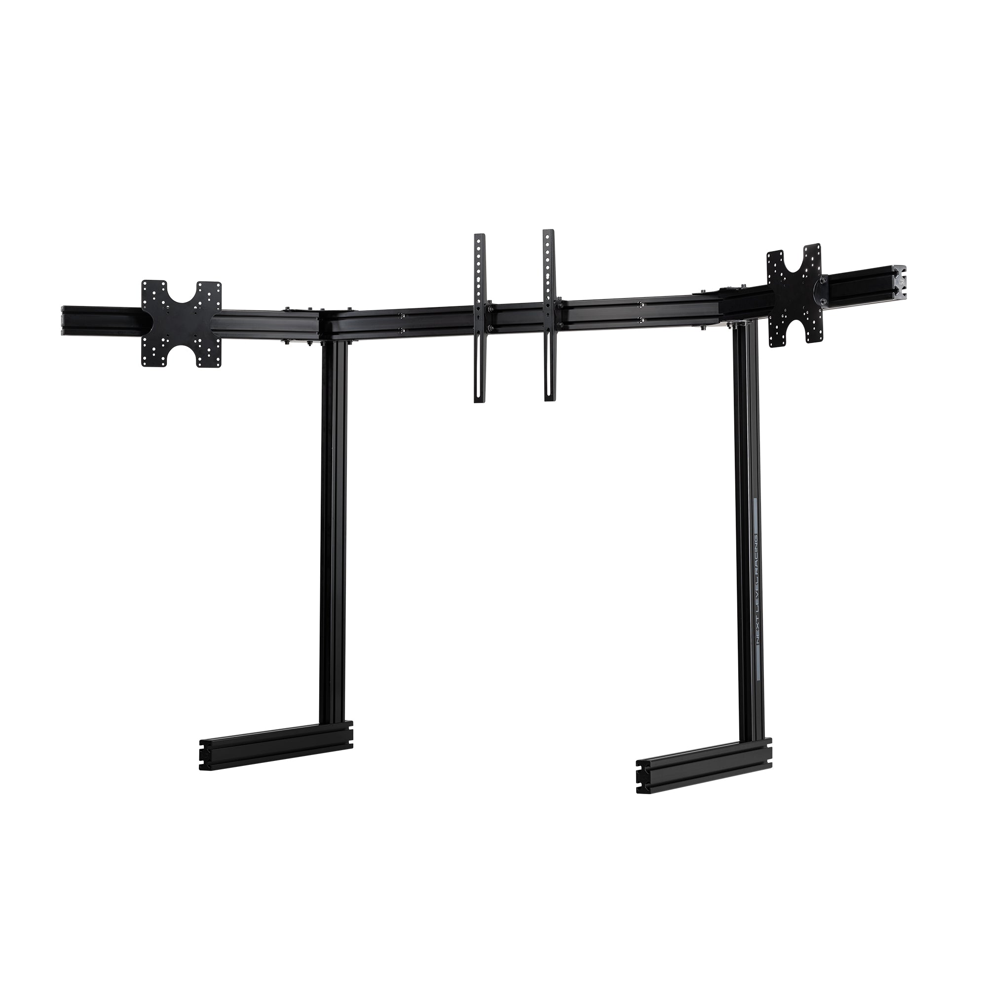 Next Level Racing Elite triple monitor stand — black edition for sim racing