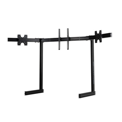 Next Level Racing Elite triple monitor stand — black edition for sim racing