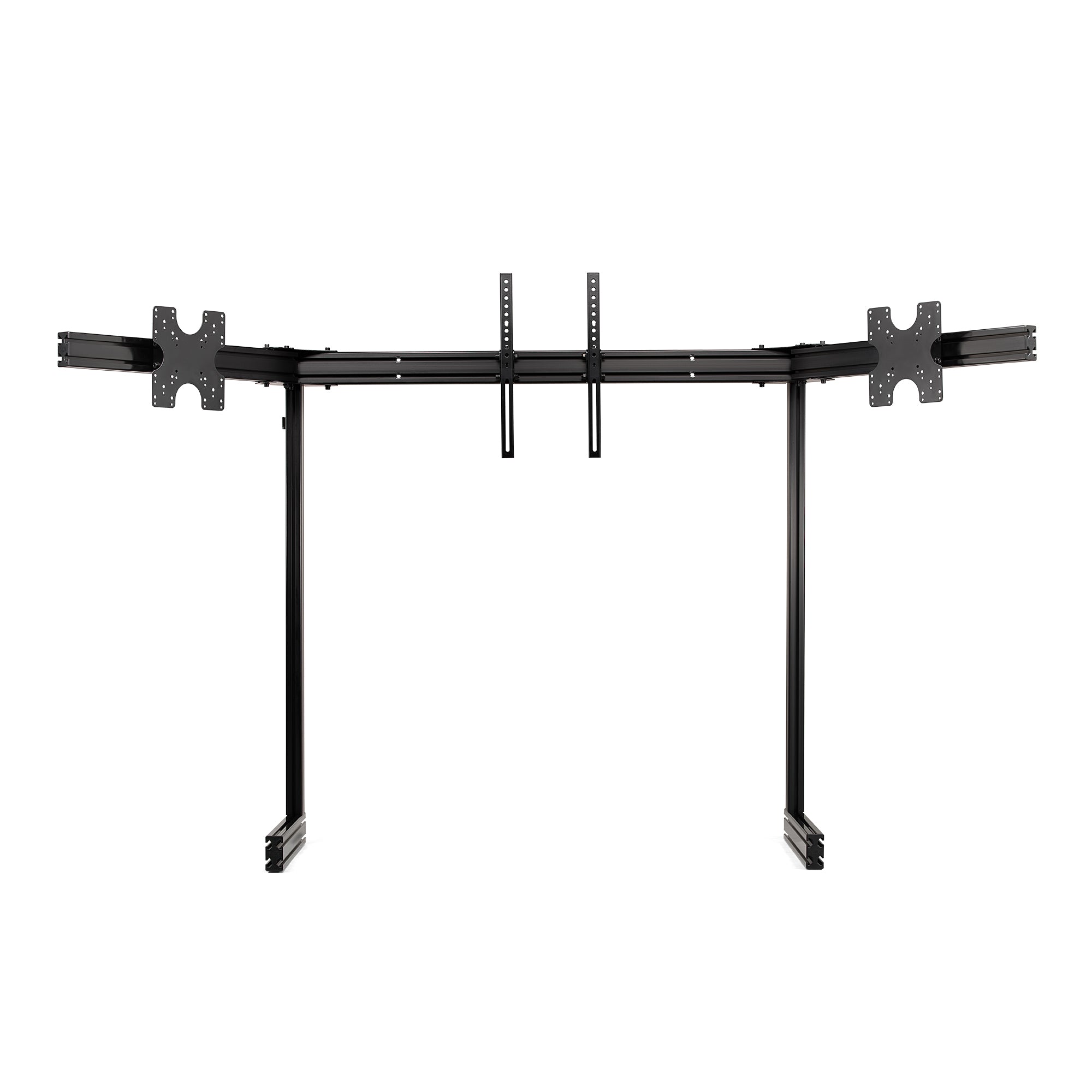 Next Level Racing Elite triple monitor stand — black edition for sim racing