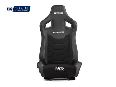 Next Level Racing ERS4 Elite reclining sim racing seat — PU leather and suede edition
