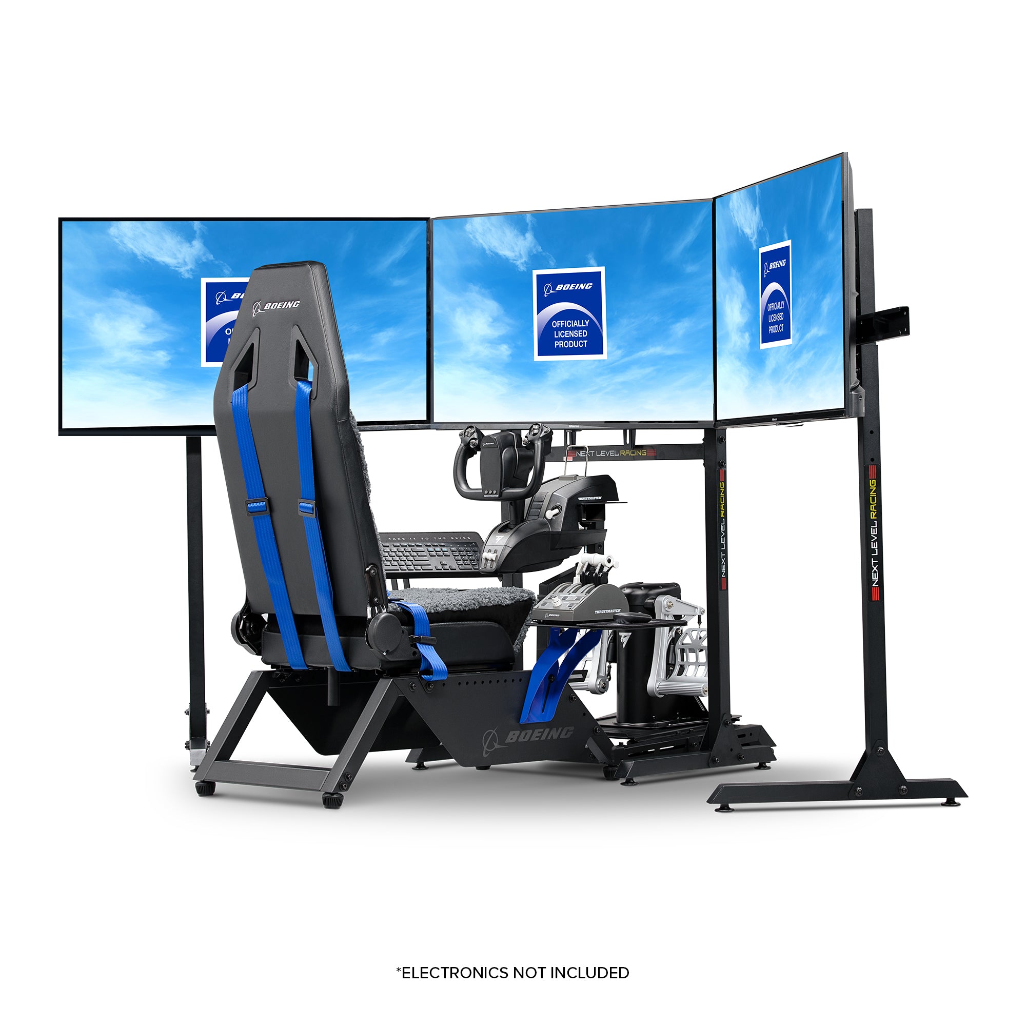 Next Level Racing Flight Simulator Boeing Commercial Edition cockpit