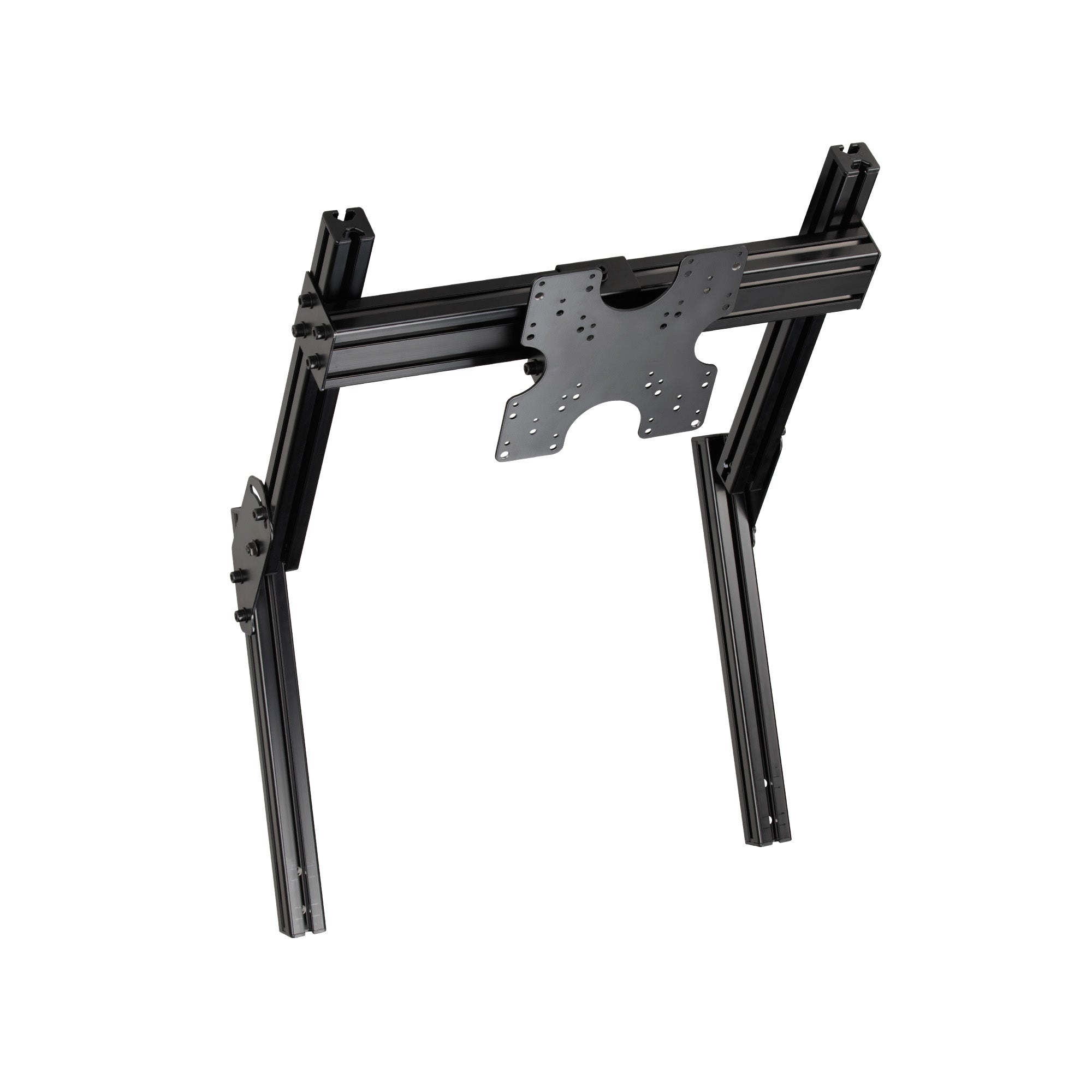 Next Level Racing Elite freestanding overhead quad monitor stand add-on — black edition