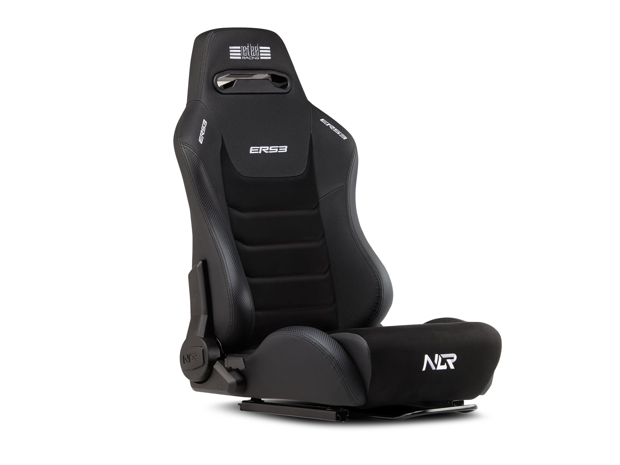 Next Level Racing ERS3 Elite reclining seat — PU leather and suede edition