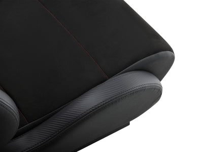 Next Level Racing ERS3 Elite reclining seat — PU leather and suede edition