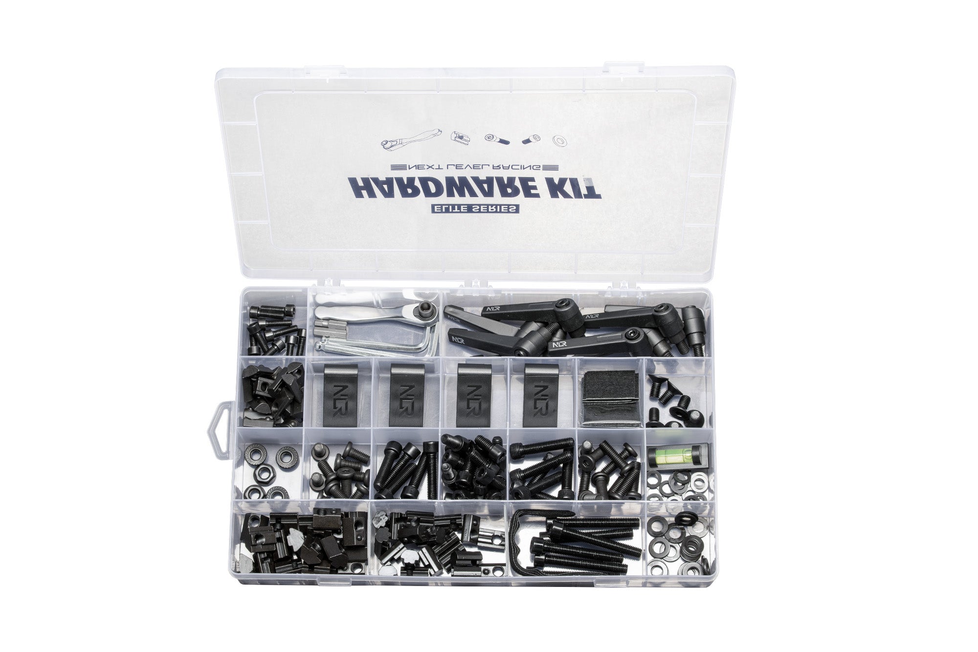 Next Level Racing Elite hardware kit for sim racing cockpit assembly