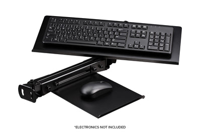 Next Level Racing Elite keyboard and mouse tray — black edition