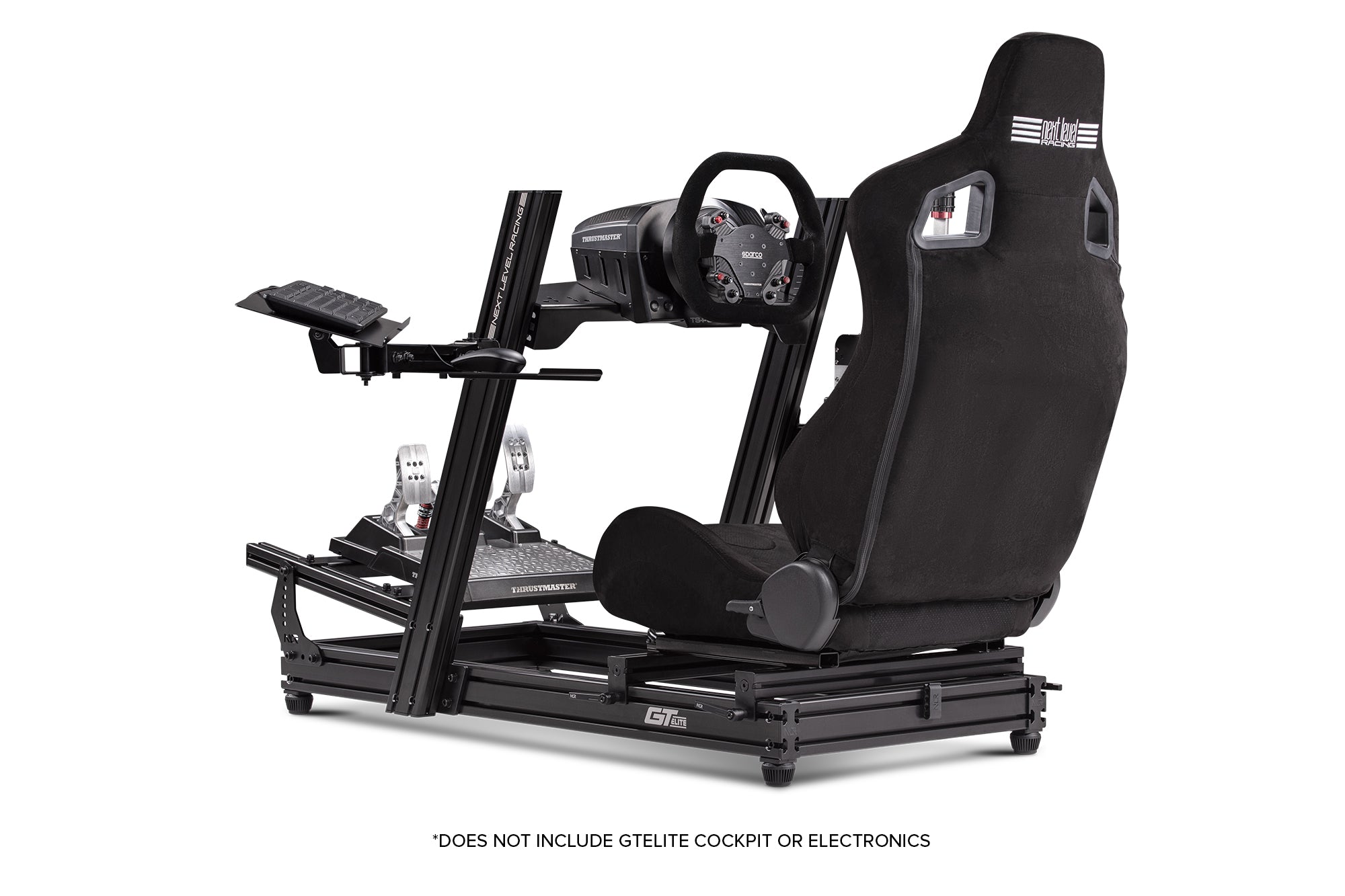 Next Level Racing Elite keyboard and mouse tray — black edition