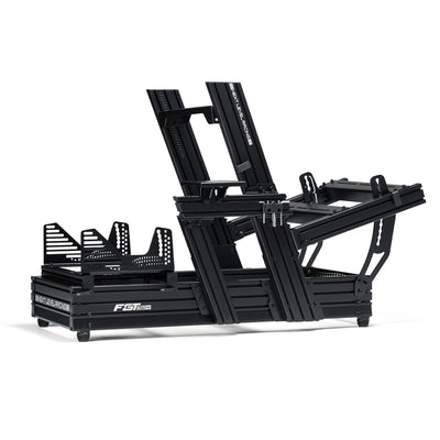 Next Level Racing Elite 160 wheel plate edition sim racing cockpit — black edition