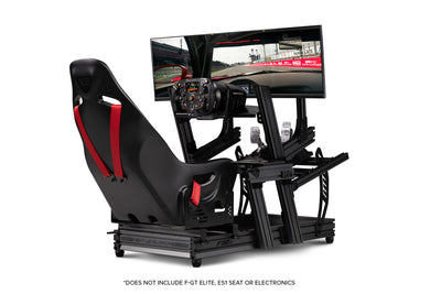 Next Level Racing F-GT Elite direct monitor mount in carbon gray