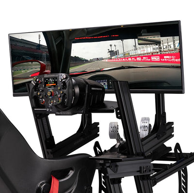 Next Level Racing F-GT Elite direct monitor mount in carbon gray