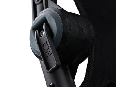 Next Level Racing F-GT Lite formula and GT foldable sim racing cockpit — carbon grey