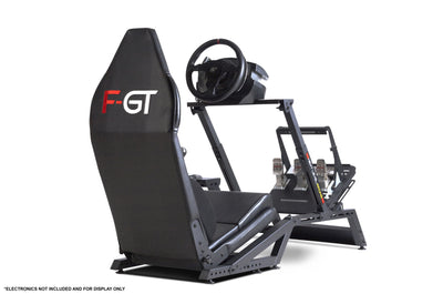 Next Level Racing F-GT Formula and GT Simulator Cockpit – Matte Black
