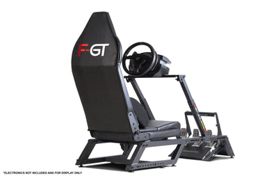 Next Level Racing F-GT Formula and GT Simulator Cockpit – Matte Black